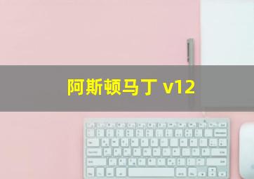 阿斯顿马丁 v12